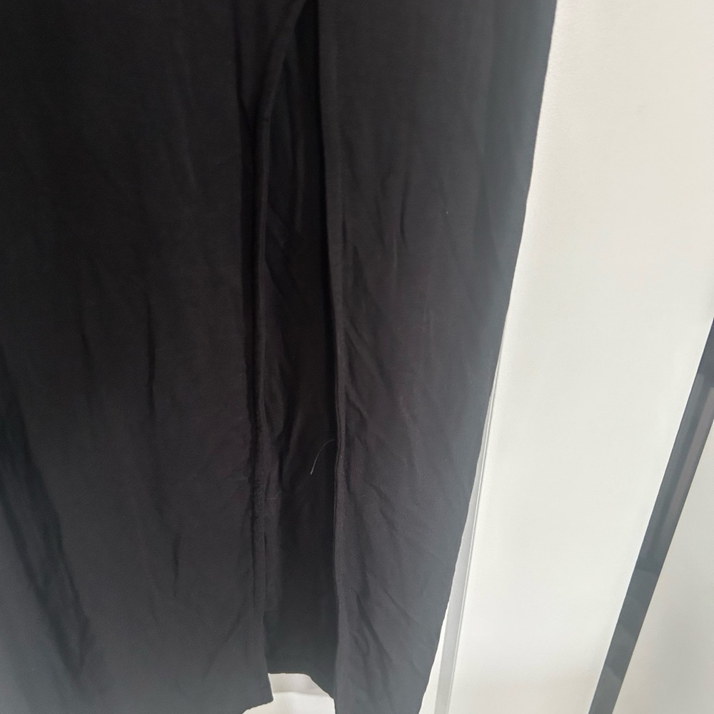 Z Supply Cora Midi Dress In Black size L - Picture 7 of 10